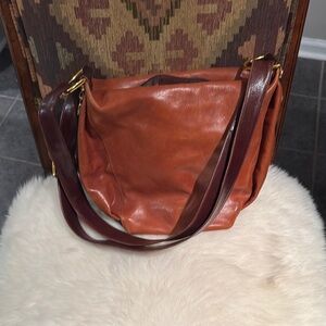 Marino Orlandi Brown Leather Shoulder Bag